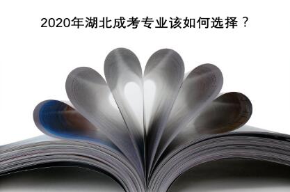 2020年湖北成考专业该如何选择？